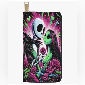 Nightmare Before Christmas Leather Wallet